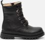 Shoesme Nt21w005 Veterboots Laarzen Met Veters Meisjes Kids Zwart - Thumbnail 3