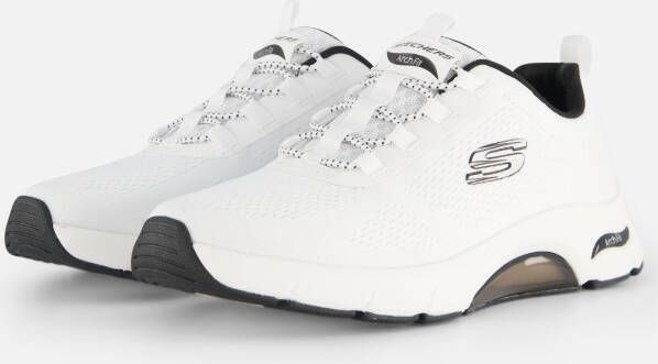 Skechers Air Arch Fit Billo Sneakers wit Textiel