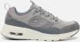 Skechers Grijze Leren Court Sneaker met AirCooled Memory Foam Gray Heren - Thumbnail 2