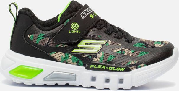 Skechers All Flex Glow sneakers zwart Synthetisch