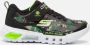 Skechers S-Lights Klittenbandschoen Jongens Groen Meerkleurig Zwart - Thumbnail 2