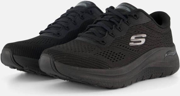 Skechers Arch Fit 2.0 Wide Sneakers zwart Vegan