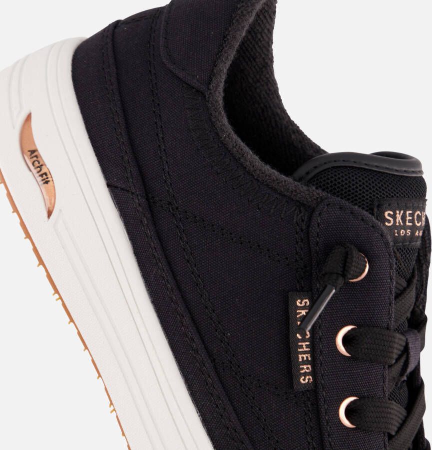 Skechers Arch Fit Arcade Meet Ya There Vegan instapper Black Dames