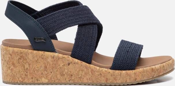 Skechers Arch Fit Beverlee Love Stay Dames Sandalen Navy;Blue