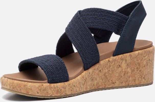 Skechers Arch Fit Beverlee Love Stay Dames Sandalen Navy Blue