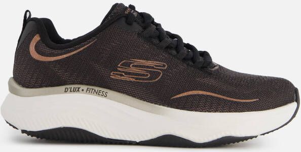 Skechers Arch Fit D'Lux Fitness Sneakers zwart