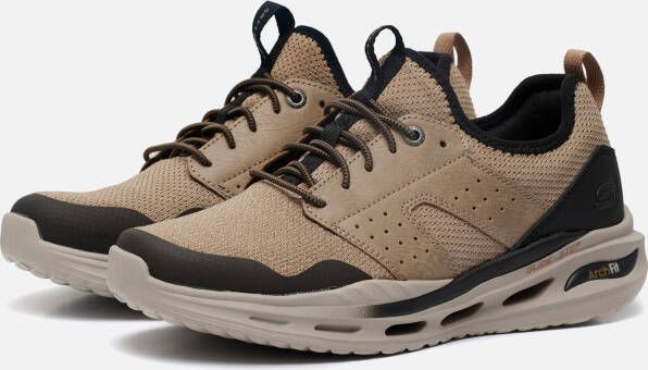 Skechers Arch Fit Orvan-Germain Sneakers taupe Heren