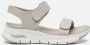 Skechers Stijlvolle platte sandalen voor toeristen Beige Dames - Thumbnail 2