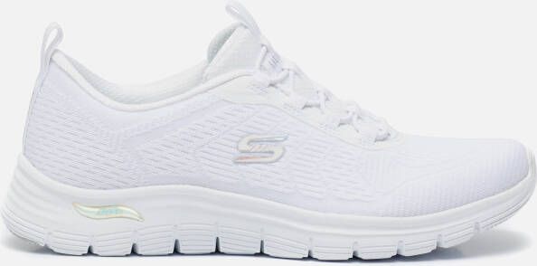 Skechers Arch fit vista Sneakers wit Textiel