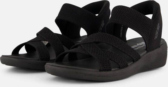 Skechers Arya Vegan sandalen zwart