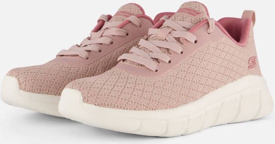 Skechers Bobs B Flex dames sneakers roze Extra comfort Memory Foam