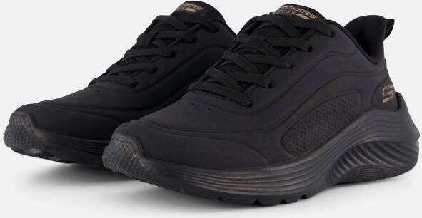 Skechers Bobs Squad Waves dames sneakers zwart Extra comfort Memory Foam