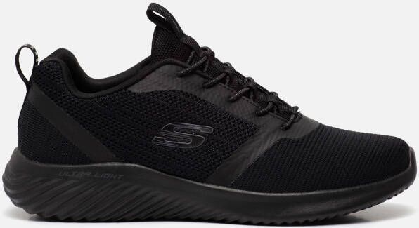 Skechers Bounder Sneakers zwart Textiel