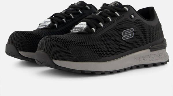 Skechers Sneakers Zwart Synthetisch 300224 Heren Kunstleer - Foto 3