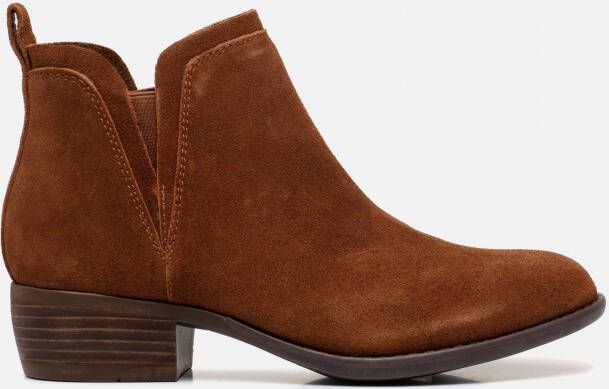 Skechers Chelsea boots Texas bruin Suede Dames