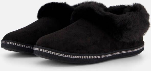 Skechers Campfire Pantoffels zwart Synthetisch