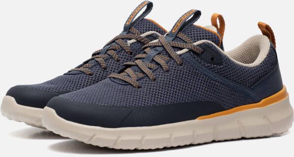 Skechers Del Retto Sneakers blauw Textiel