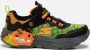 Skechers Dino Lights Sneakers zwart Synthetisch Heren - Thumbnail 2