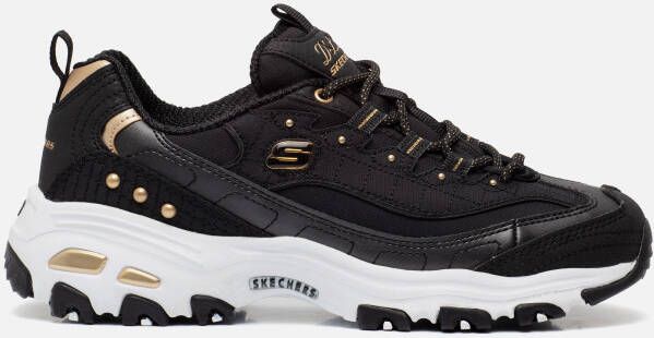 Skechers Sneakers D'LITES met mooie metallic-details vrijetijdsschoen lage schoen veterschoen