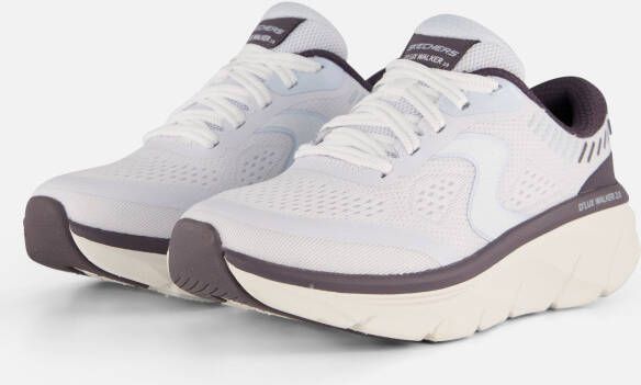 Skechers D'Lux Walker Sneakers wit Synthetisch