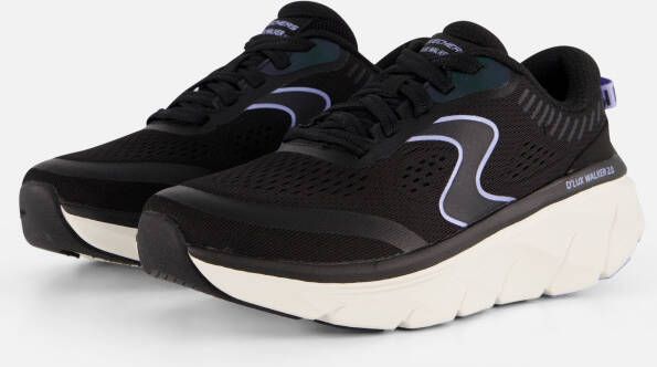 Skechers D'Lux Walker Sneakers zwart Synthetisch Dames