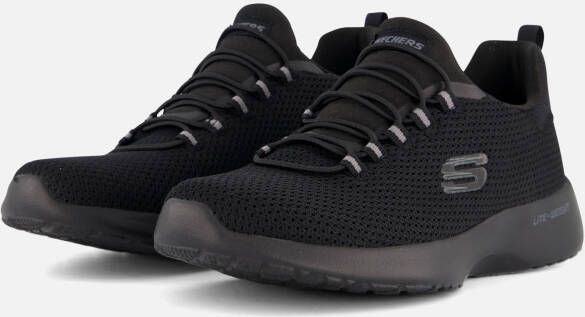Skechers Dynamight Instappers zwart Textiel
