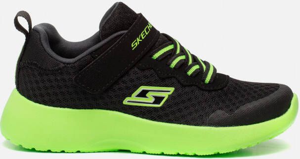 Skechers Dynamight Hyper Torque Jongens Sneakers Black Lime