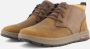 Skechers Bruine herenschoenen met veters en Aircooled Memoryfoam Bruin Heren - Thumbnail 2