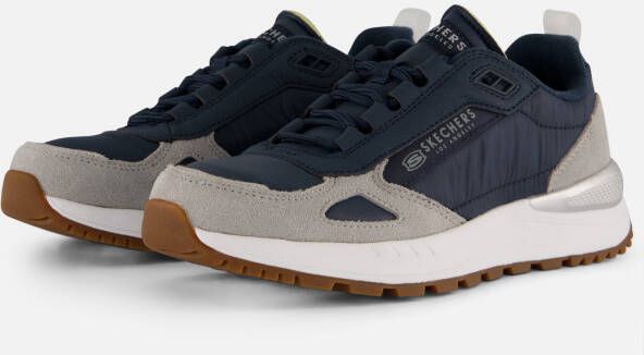 Skechers Fury Sneakers blauw Textiel