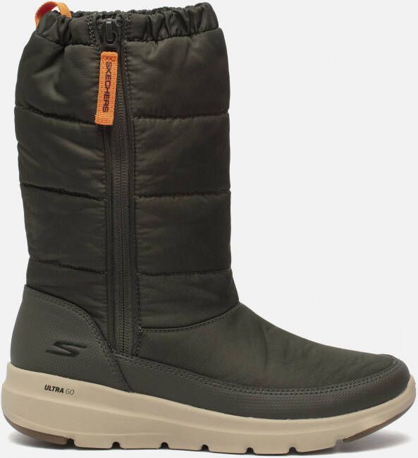 Skechers Glacial Ultra groen winterlaarzen dames (144171 OLV)