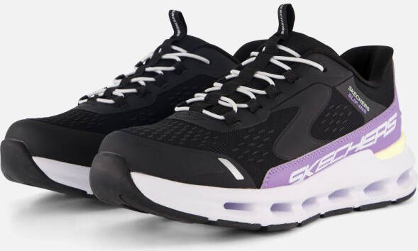 Skechers glide step vista lane slip ins zwart