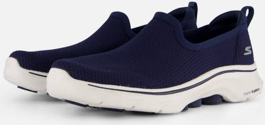 Skechers Go Walk 7 Ivy Dames Instappers Donkerblauw Wit