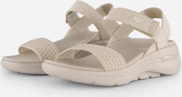 Skechers Go Walk Arch Fit Polished Sandalen beige Dames