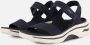 Skechers Go Walk Arch Fit Sandalen blauw - Thumbnail 1