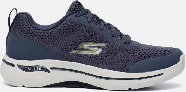 Skechers Go Walk Arch Fit 216116-NVGD Mannen Marineblauw Sneakers