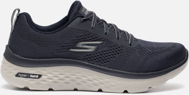 Skechers GOwalk Hyper Burst sneakers blauw Textiel