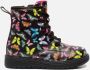 Skechers Gravlen veterboots met print zwart Imitatieleer Dierenprint 34 - Thumbnail 8