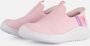 Skechers Slip On Ultra Flex Sneakers roze Textiel Dames - Thumbnail 4