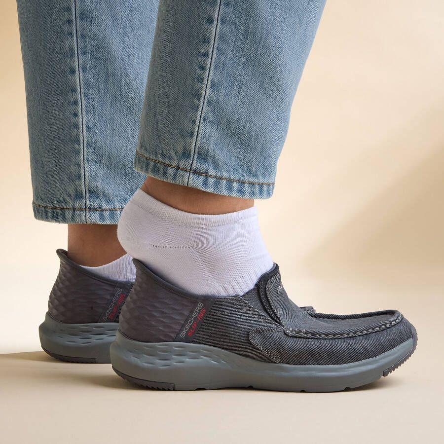 Skechers Slip-Ins RF: Parson Sportief Donkergrijs