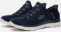 Skechers Hands Free Slip-Ins Summits dames instapschoen Blauw - Thumbnail 9