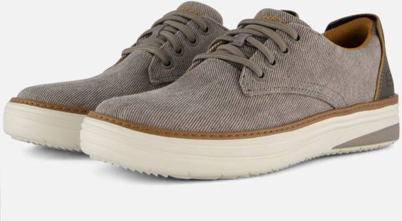 Skechers Hyland Ratner VEGAN Veterschoen Heren Grijs