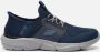 Skechers Ingram Brackett Sneakers blauw Textiel - Thumbnail 2