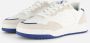 Skechers Lage Lifestyle Veterschoen met Blauwe Accenten White Heren - Thumbnail 1