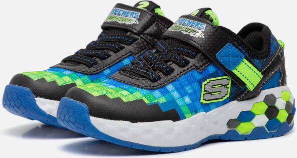 Skechers Mega Craft 2.0 Sneakers zwart Textiel