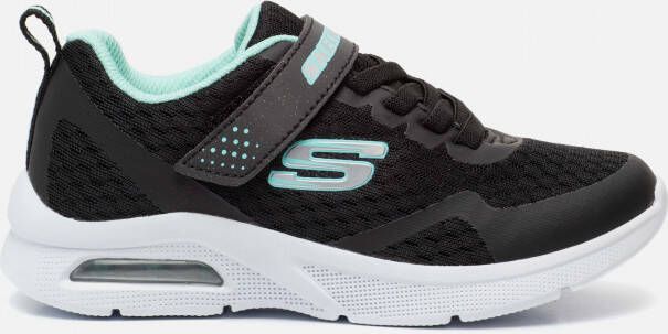 Skechers Microspec sneakers zwart Textiel