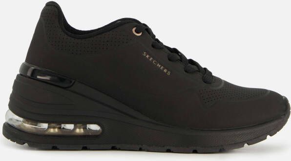 Skechers Million Air-Elevated Air 155401-BBK Vrouwen Zwart Sneakers - Foto 6