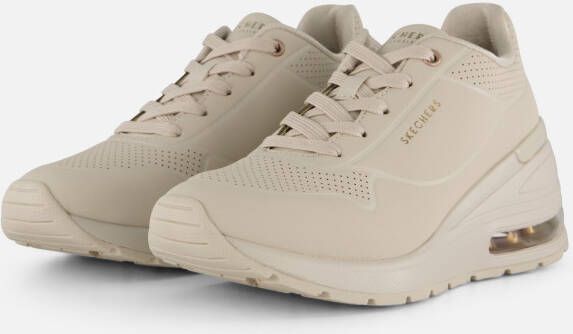 Skechers Million Air Wedge Sneakers wit