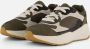 Skechers Nova Jogger Chroma Classic Jongens Sneakers Olijfgroen - Thumbnail 1