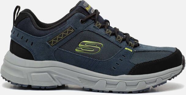 Skechers Sneakers Oak Canyon met memory foam-uitrusting vrijetijdsschoen lage schoen veterschoen