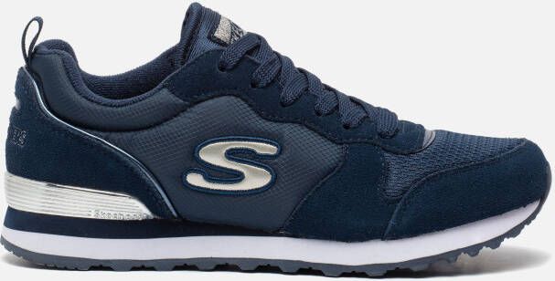 Skechers OG 85 Gold'n Gurl sneakers blauw Textiel